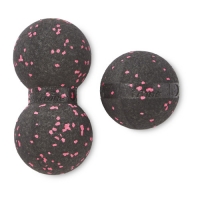 Aldi  8cm Black/Pink Massage Ball Set