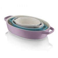 JTF  Fearne Oval Oven Dishes Set of 3
