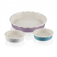 JTF  Fearne Pie Dishes Set of 3