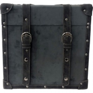 Storage Trunk Square Grey Small