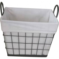 JTF  Laundry Basket Metal Frame with Handles 25cm
