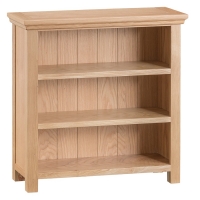 RobertDyas  Fenwin Ready Assembled Wide Oak Bookcase - Small