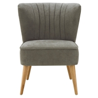 RobertDyas  Geneva Wingback Chair - Grey