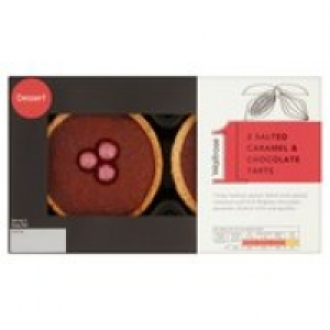 Ocado  Waitrose 1 2 Salted Caramel & Chocolate Tarts