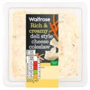 Ocado  Waitrose Coleslaw Deli Style Cheese