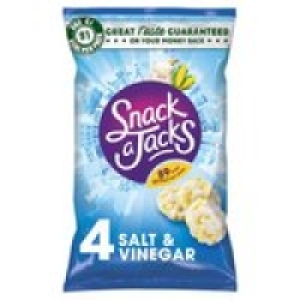 Snack a Jacks Salt & Vinegar Flavour Rice Cakes £1.75
