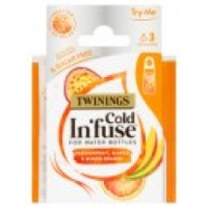 Asda Twinings Cold Infuse for Water Bottles Passionfruit, Mango & Blood Or