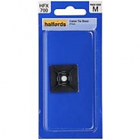 Halfords  Halfords Cable Tie Base 27mm