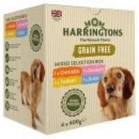 Asda Harringtons Dog Food Trays Grain Free Mixed Selection Box
