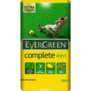 Evergreen Complete 4-in-1 Lawn Feed, Weed and Moss Killer 20 £8.00