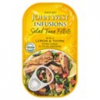 Asda John West Infusions Salad Tuna Fillets with a Lemon & Thyme Extra Virg