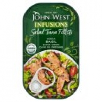 Asda John West Infusions Salad Tuna Fillets with a Basil Extra Virgin Olive