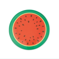 Aldi  Melamine Watermelon Plate 6 Pack