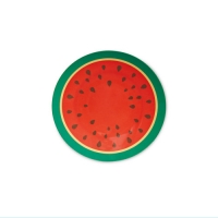 Aldi  Melamine Watermelon Side Plate Pack