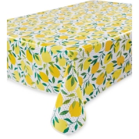 Aldi  Lemon Printed PVC Tablecloth