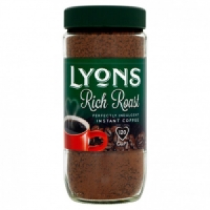 LYONS INSTANT COFFEE 200G £1.99