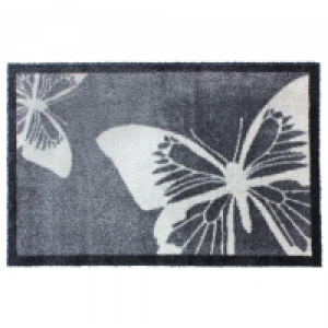 JVL Doormat Mega Butterfly 50x75cm