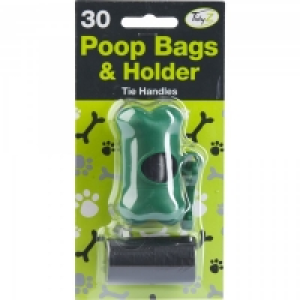 Poop Bags and Holder 30 Pack