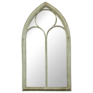 Charles Bentley Gothic Style Chapel Glass Mirror - Natural S £69.99
