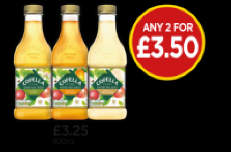 Budgens  Copella Apple Juice, Apple & Mango Juice, Apple & Elderflowe