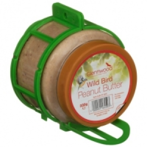 Glennwood Wild Bird Peanut Butter Feeder 330g £1.00