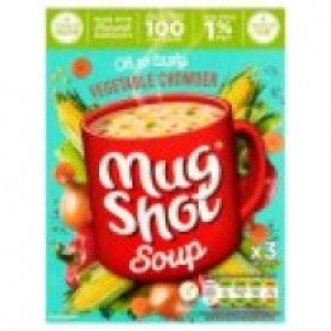 Vegetable Chowder Soup £0.50