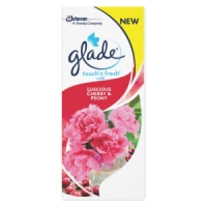 Glade Touch and Fresh Luscious Cherry and Peony Air Freshene £1.40
