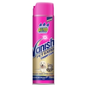 Vanish Carpet Pet Expert Foam 600ml £3.50