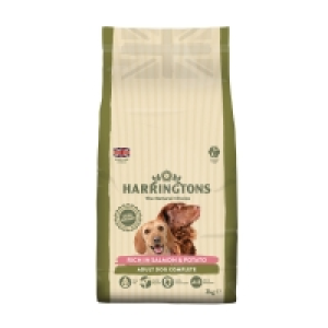 Harringtons Complete Salmon and Potato Dry Dog Food 2kg £2.75