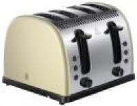 Asda Russell Hobbs Legacy 4 Slice Toaster - Cream