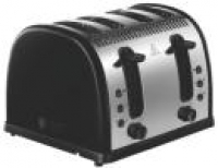 Asda Russell Hobbs Legacy 4 Slice Toaster - Black