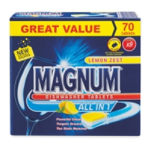 Magnum All In One Dishwasher Tablets £5.49