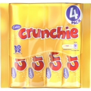 CADBURY CRUNCHIE 4 PACK £0.89