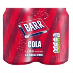 Barr Cola 4x330ml £1.00