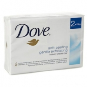 Dove Gentle Exfoliating Soap 100g 2 Pack £1.00