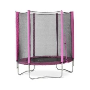 Plum 6ft Junior Trampoline and Enclosure - Pink £119.99