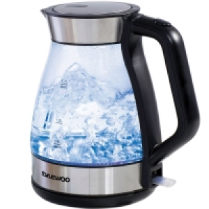 Daewoo 1.7L Glass Kettle £24.99