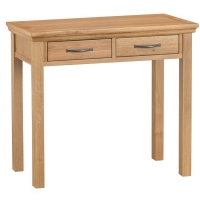 RobertDyas  Hindsley 2-Drawer Wooden Dressing Table - Oak