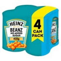 Morrisons  Heinz Beanz No Sugar Added Multipack