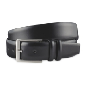 Avenue Premium Black Leather Belt