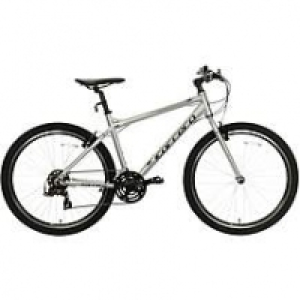 Halfords  Carrera Axle Mens Hybrid Bike - Silver - 16 Inch, 18 Inch, 20 Inch Frame