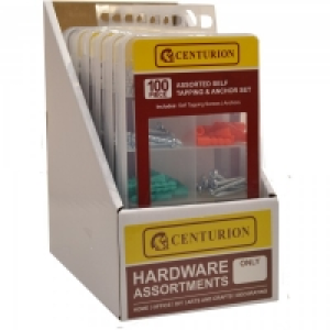 Assorted Self Tapping and Anchor Set 100 Piece