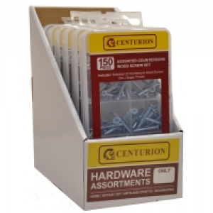 Assorted Wood Screw Set 150 Piece