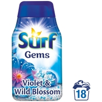 Wilko  Surf Powergems Violet and Wild Blossom 18 Washes 504g