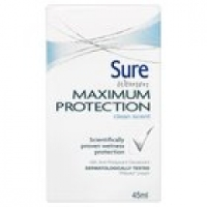 Sure Women Maximum Protection Clean Scent Cre