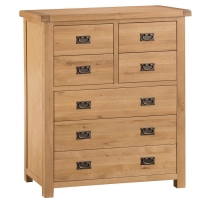 RobertDyas  Graceford Ready Assembled 7-Drawer Tall Chest of Drawers