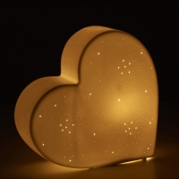 RobertDyas  Kids Ceramic Heart Night Light
