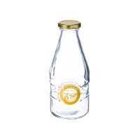 Partridges Kilner Kilner 1 Pint Milk Bottle - Vintage Style Glass Screw Top Bo