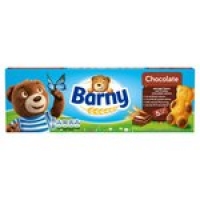 Morrisons  Barny Chocolate Kids Sponge Bear Biscuits 5 Pack