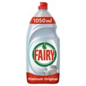 Fairy Platinum Washing Up Liquid Original With 3X Action £2.00